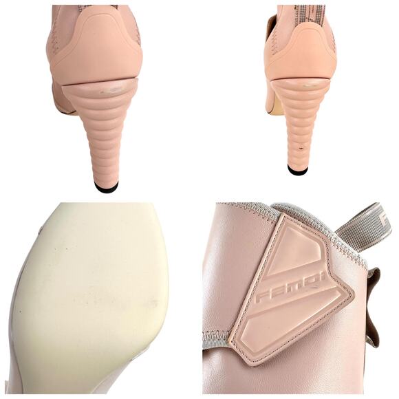 Fendi Vitello Promenade Heeled Boots - Picture 10 of 10